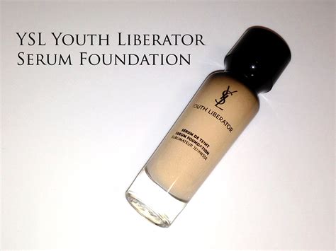 ysl youth liberator foundation discontinued|YSL youth serum foundation.